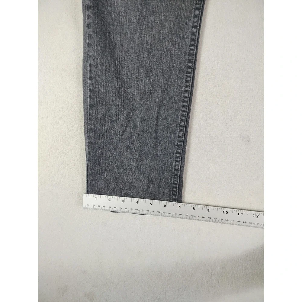 Timberland Jeans Mens 38 Gray‎ Charcoal Wash Straight Stretch Denim Streetwear